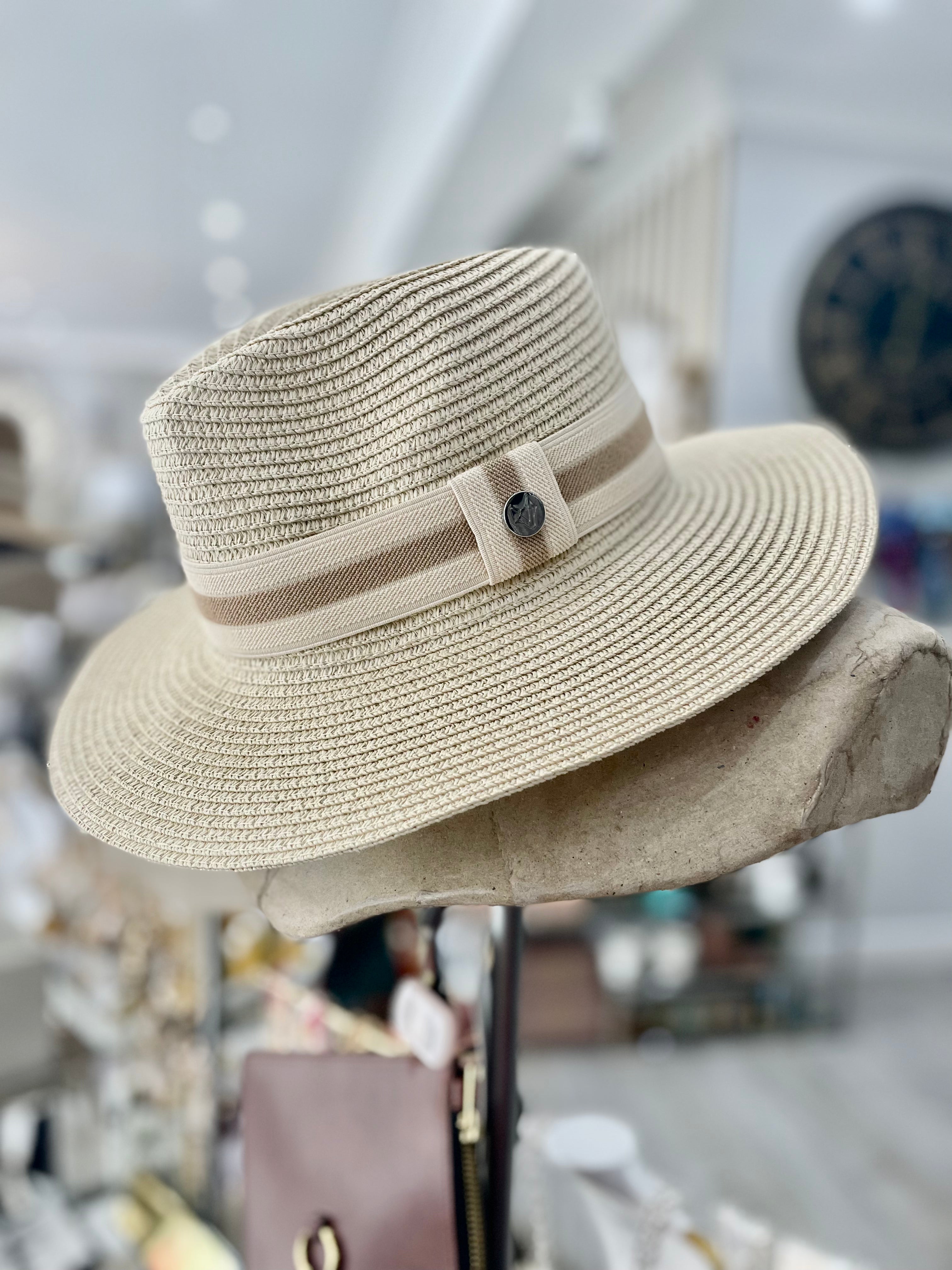 Summer Straw Fedora Hat | Multiple Colours