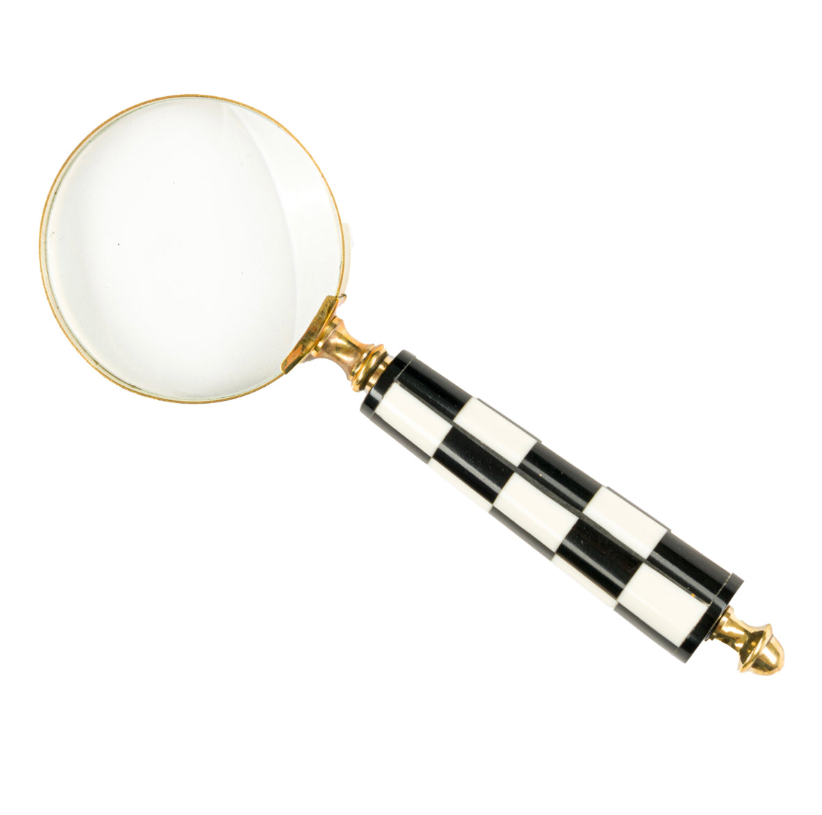 Checkered Magnifying Glass