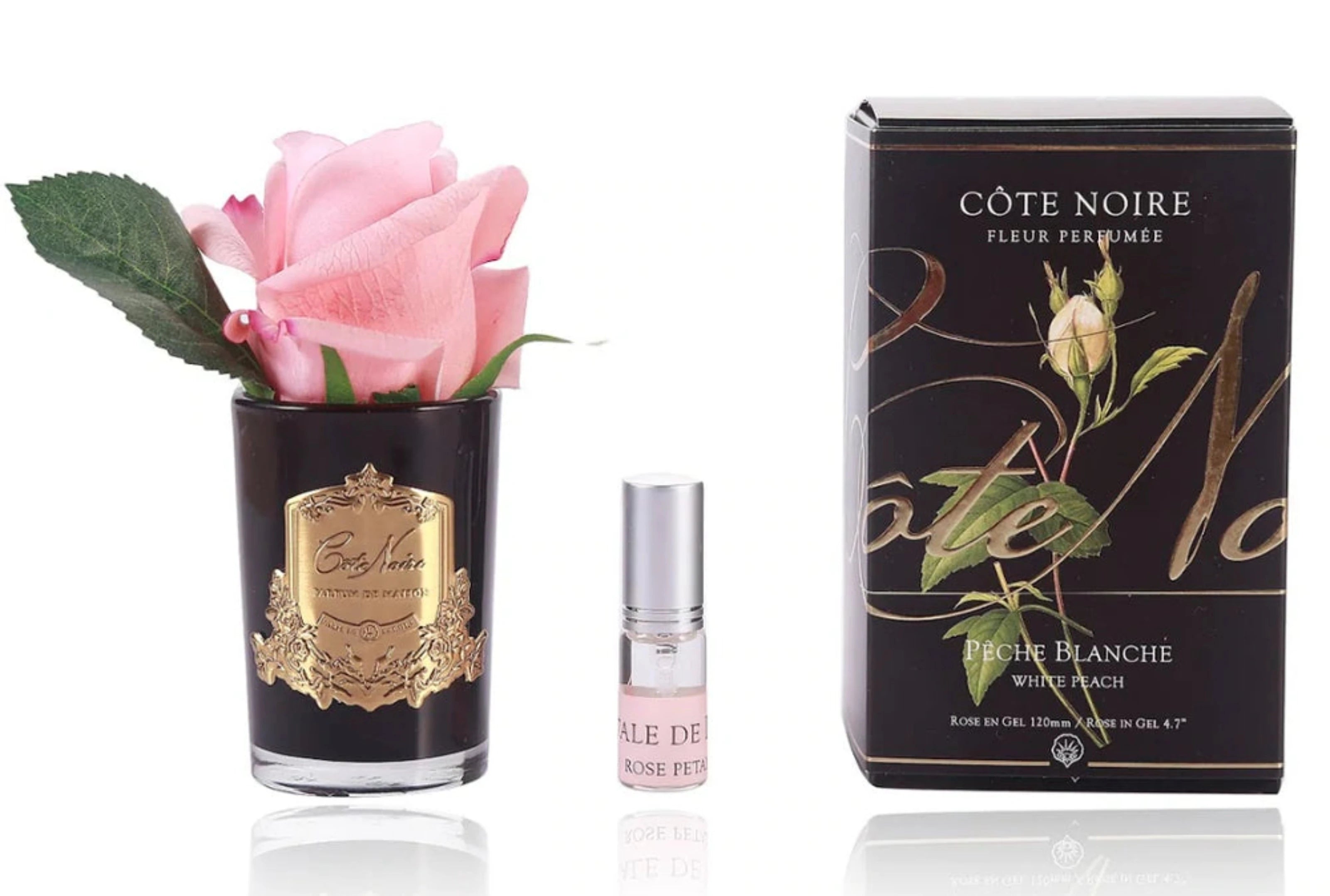 Côte Noire Perfumed Natural Touch White Peach Rose Bud