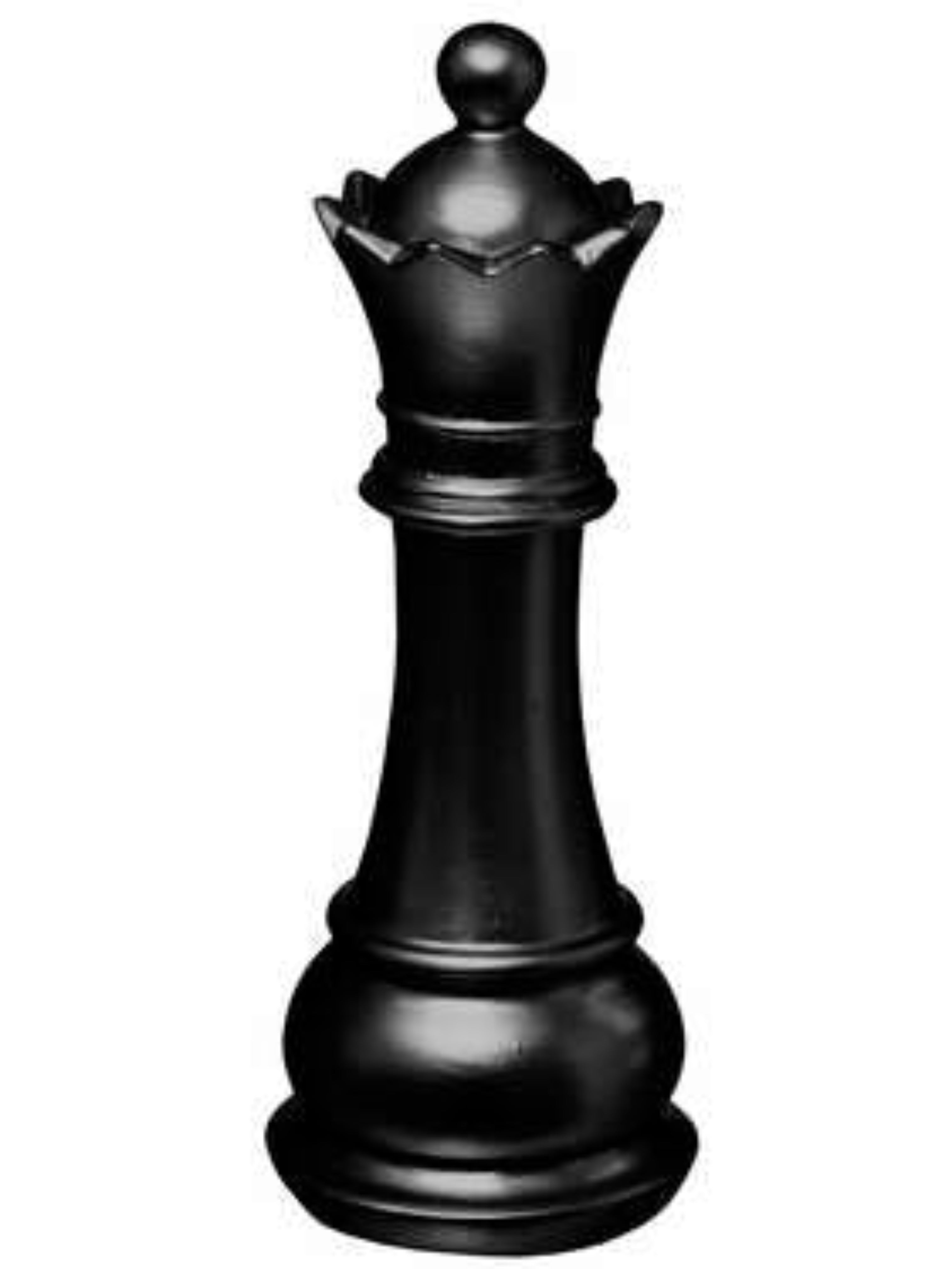 Black King Chess Piece Ornament