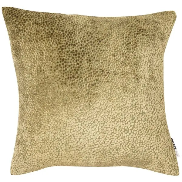 Bingham Olive Velvet Cushion