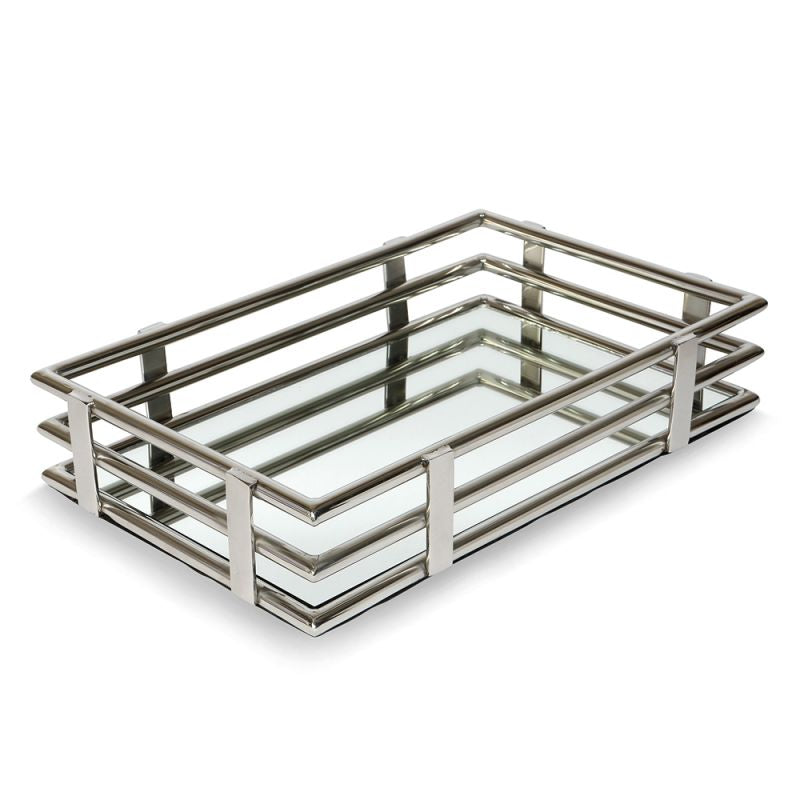 Culinary Concepts Gatsby Rectangular Mirrored Tray