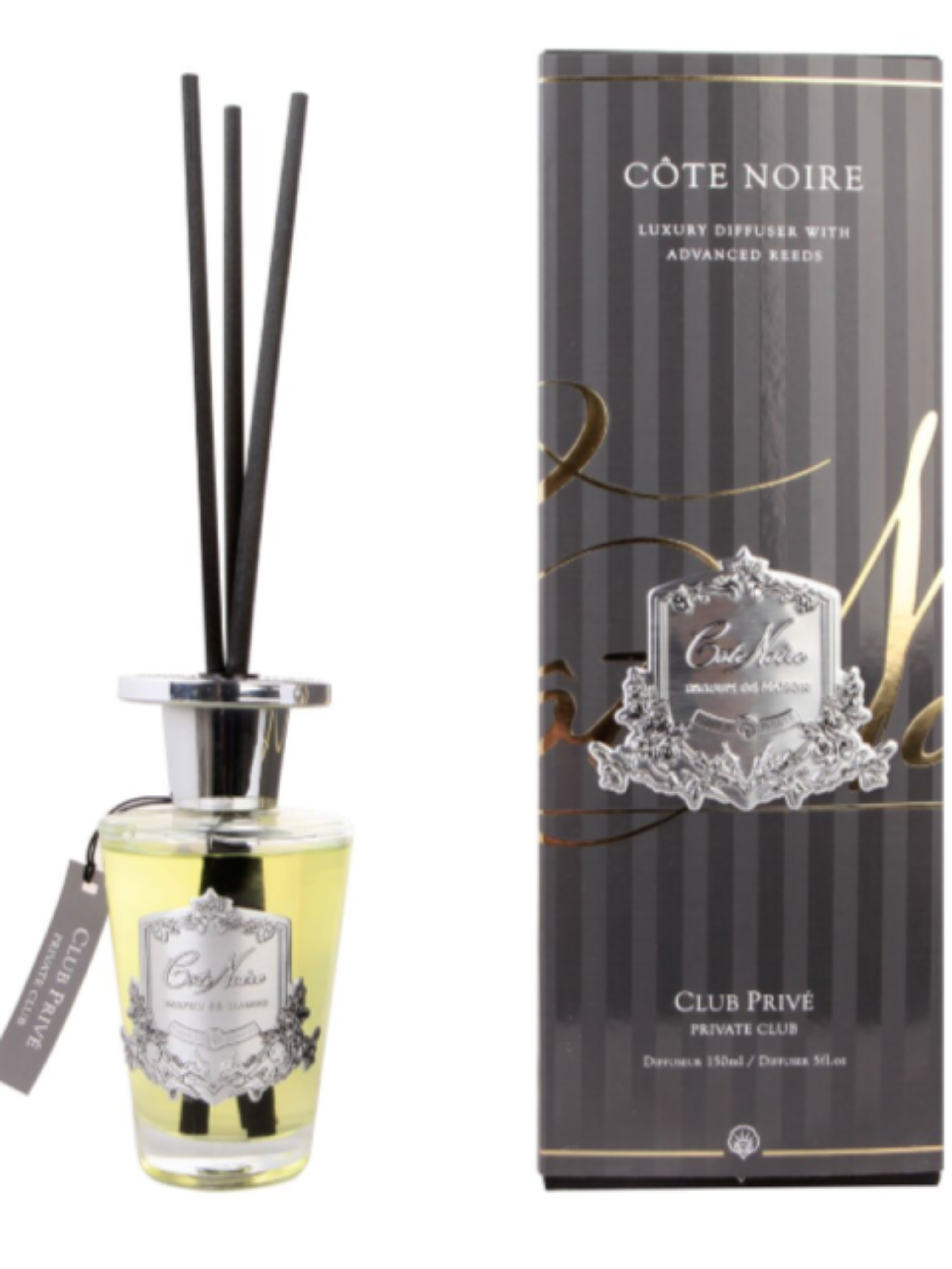 Côte Noire Private Club Silver Reed Diffuser