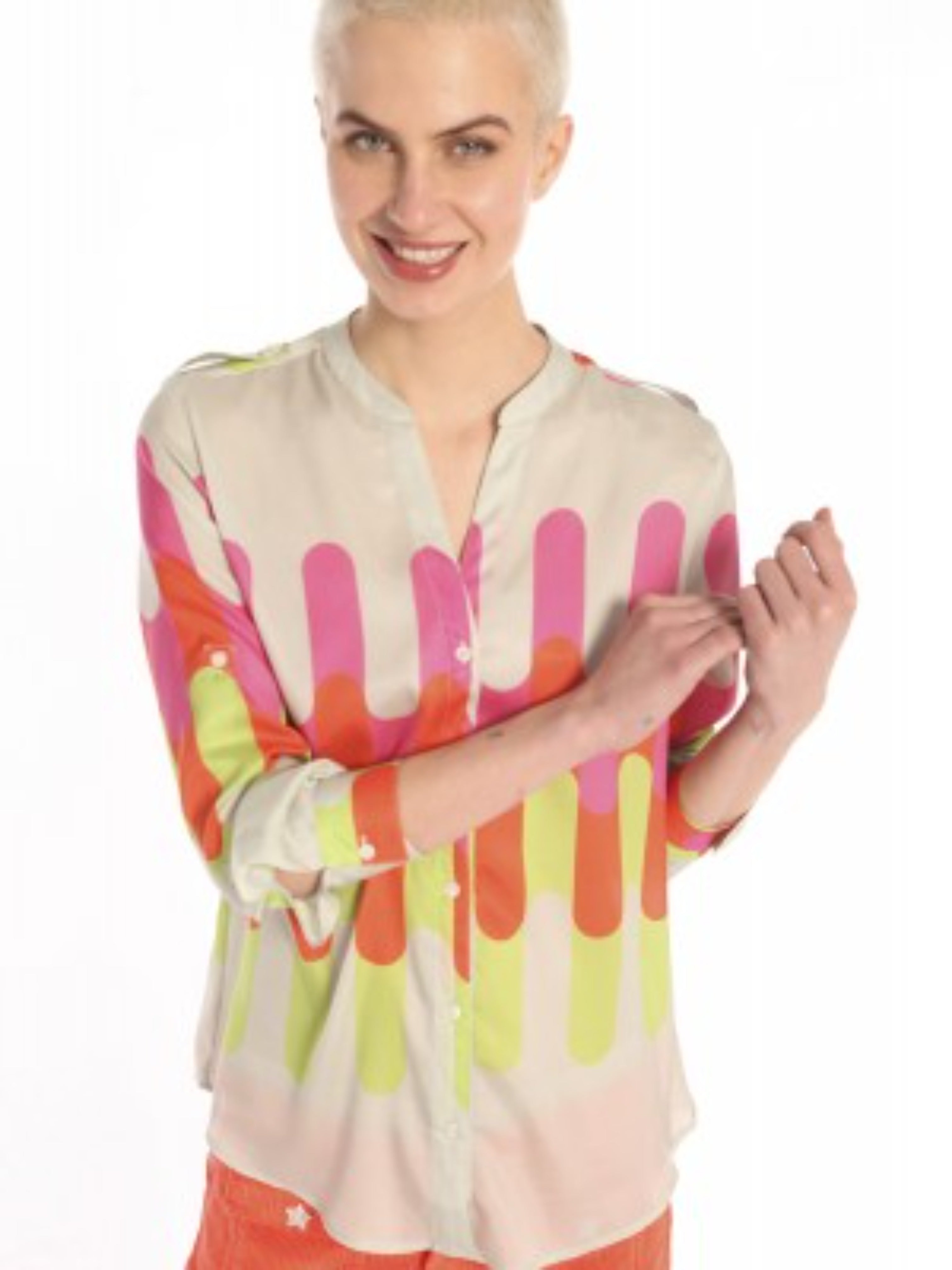 Vilagallo Juliana Varese Silk Shirt