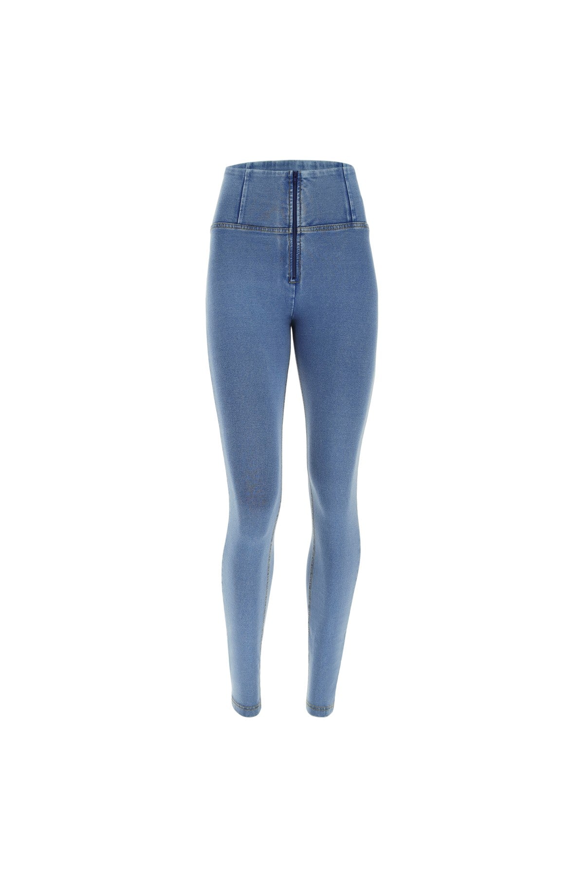 Freddy Jeans - WR.UP® High-Rise Skinny Fit Trousers in Light Demin-Effect Fabric